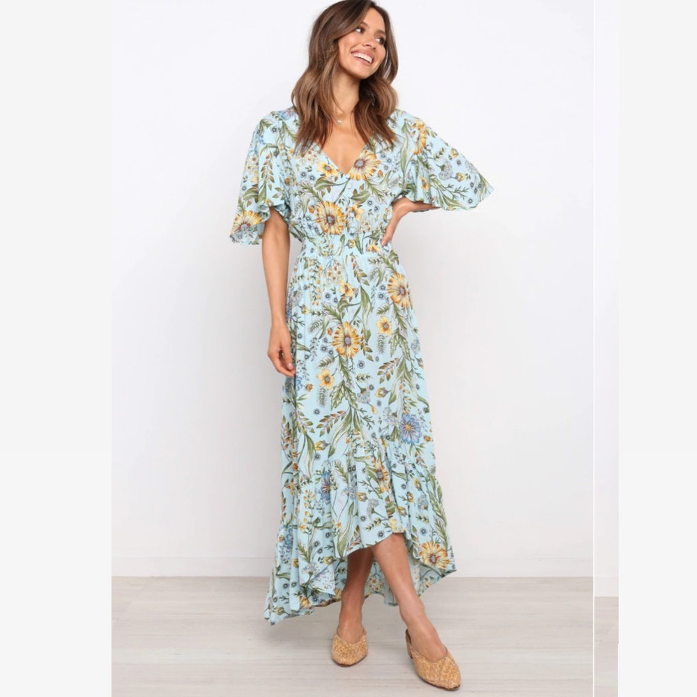 Petal & Pup Floral Maxi - NWT